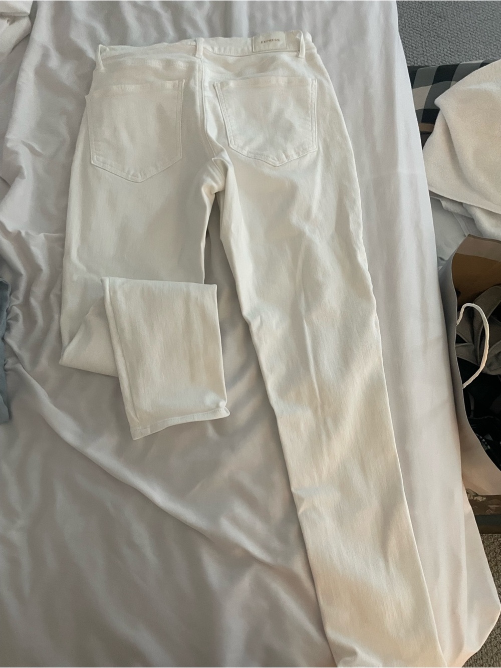 Express White Women's Skinny Jeans